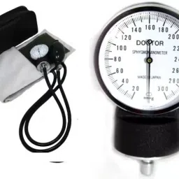 RnB Doctor Upper Arm Sphygmomanometer Made In Japan Dial Type BP Monitor with Evolife Double Heart Stethoscope & Digital Thermometer Bp Monitor image 2
