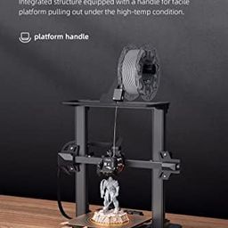 WOL3D Creality Ender 3 S1 Pro 3d Printer with high temperature Nozzle and direct drive extruder. image 5