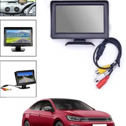 Universal Digital Black Full HD 4.3 Dashboard LCD Monitor Screen For Car-298 Black LED-image-72