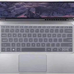 Saco Clear,Laptop Keyboard Protector Cover Compatible with Acer Swift Go 14 | Acer Swift 3 14 inch Laptops [Fingerprint Cut] Keyboard Skin image 4