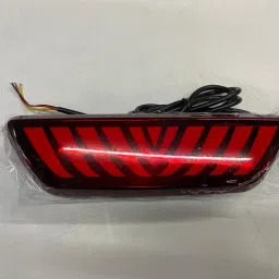 Bumper Light compatible for Nexon with Scanning functionType B Car Reflector Light-15