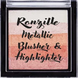 metallic blusher & square palette case highlighter Highlighter-27