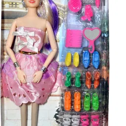 New Hand Foldable Doll with Many Shoes-90