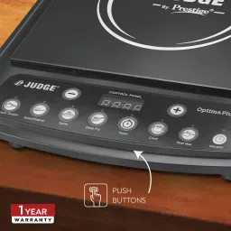 judge by prestige 1600 W Induction Cooktop Push Button image 5