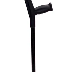 Elbow Black Height Adjustable Men Walking Stick-image-61