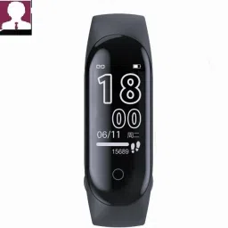 Jocoto H185(M6) ULTRA MULTI FACES ACTIVITY TRACKER SMAR BAND BLACK(Pack of 1)-picture-14