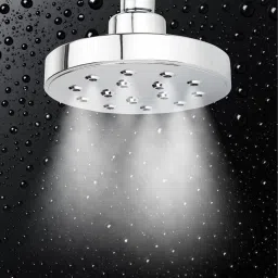 riversoft Shower filter with mist shower with arm Shower Head (Chrome) Fixed Mount image 2