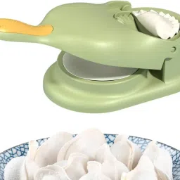 erialio Cold Gujiya Maker 2 in 1 Dumpling Maker New Efficient Dumpling Multicolor Manual Dough Press image 4