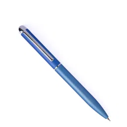 Premium Metallic Blue Ball Pen with Stylish Chrome Clip Smooth Writing Ball Pen-38