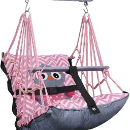 New Cotton Baby Swing for Kids Chair Jhula Cradle Folding Washable 1 to 5 Years Swings-image-34