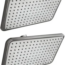 4x6 Inch Rectangle Rainfall Overhead Shower Without Arm - Set of 2 Pieces Shower Grab Bar-image-18