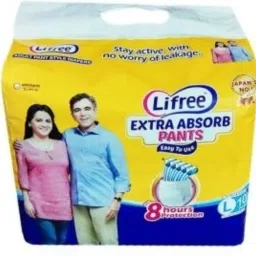 Extra Absorb Pants- Large-(10 Pieces) L-(10 Pieces) Unisex Adult Diaper Adult Diapers - L-21