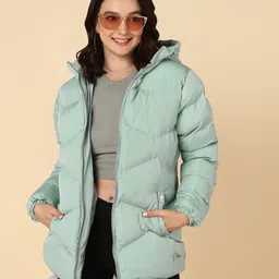 ellipse Women Solid Bomber Jacket-picture-0