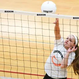VP-5 Volleyball Shooting Practice Cotton Net Pack of 1 NeT Volleyball Net-26