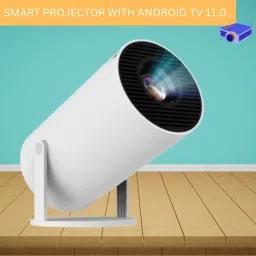 Guggu Mini HD Projector for Home 4KSupport With Built-in App Netflix/Prime/YouTubeH191 (4500 lm / 1 Speaker / Wireless / Remote Controller) Portable Projector-46