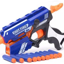 Manual Soft Bullet Shooting Pistol Toy Guns & Darts-11