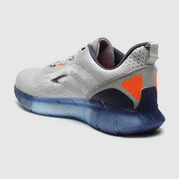 ASIAN Men Grey Mesh Running Non-Marking Shoes image 5