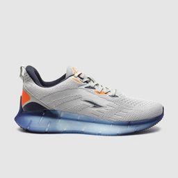 ASIAN Men Grey Mesh Running Non-Marking Shoes image 2