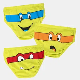 You Got Plan B Pack Of 3 Printed Cotton Basic Briefs UB-TurtleTime: 1-2-image-64
