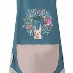 Polyester Home Use Apron - Free Size-17