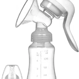 Small Portable Adjustable Suction Silicone Breast Baby Milk Pump - Manual-image-23
