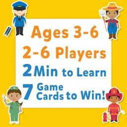 Skillmatics Kids Guess in 10 Junior Community Helpers Card Game image 2