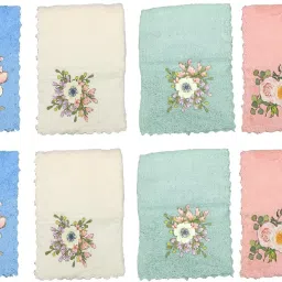 Johnnie Boy Flower Printed Microfiber Handkerchief for Women Handkerchief ["Multicolor","Blue","sky blue","White","Red","Pink"] Handkerchief-image-3