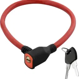 Steel Cable Lock For Cycle/Motorbike/Helmet Cycle Lock Bicycle Lock-9