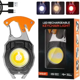 Rechargeable Light with Lighter Modes,USB-C with Folding Stand Emergency 2 hrs Torch Emergency Light-image-63