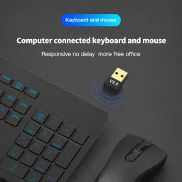 Bkc Bluetooth Receiver V5.0 Bluetooth Dongle Wireless USB Adapter USB Adapter image 2