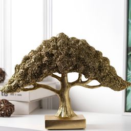 THE ARTMENT Brown Feng Shui Bonsai Brilliance Figurine Showpiece-image-57