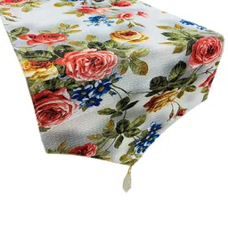 Kuber Industries Blue & Red Printed Table Runner image 5