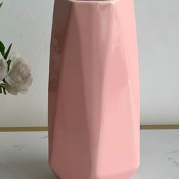 Art Street Pink Geometric Designed Vases-image-97