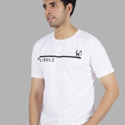 Elibolz Typography Printed Round Neck Regular Fit Cotton Casual T-Shirt-image-103