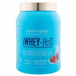 MYFITNESS By Paradise iWHEY- H2O,  1.1 lb  Strawberry Creme -30