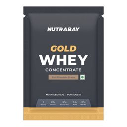 Nutrabay Gold Concentrate Whey Protein,  0.07 lb  Rich Chocolate Creme -image-8