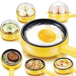 2 in 1 Single Layer Egg Boiler Steamer Cooker with Handle Egg Cooker-13