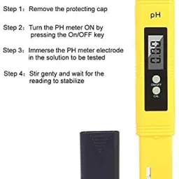 piper healthcare PH METER DIGITAL WATER PURITY TESTER /PH TESTER THERMOMETER DIGITAL RANGE 0.0-14.0 Digital pH Meter Digital pH Meter image 3