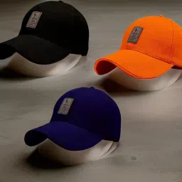 Solid, Self Design Sports/Regular Cap-36