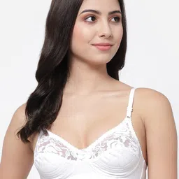 College Girl Women White Everyday Bra-22