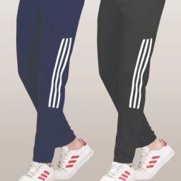 Pack of 2 Men Solid Multicolor Track Pants-image-75
