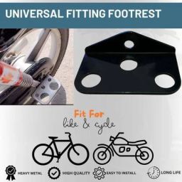 Durior Ladies Footrest Stand Compatible for Bike & Cycle Single Site Foor Rest Foot Rest-image-66