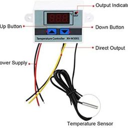 INDOUS W3001 DC 24V 240W DIGITAL LED TEMPERATURE CONTROLLER THERMOSTAT CONTROL SWITCH Multipurpose Controller image 4
