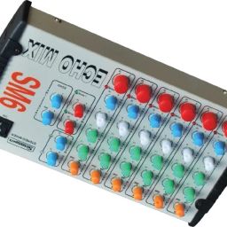 soundcraft STRANGER SM6 6-channel Stereo Echo Audio Mixer with TRS/Jack Inputs. Analog Sound Mixer image 3