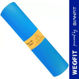 4.5mm Ultra Premium EVA Yoga Mat, Anti Skid, Home & Gym Workout for Men & Women Blue 4.5 mm Yoga Mat-image-44