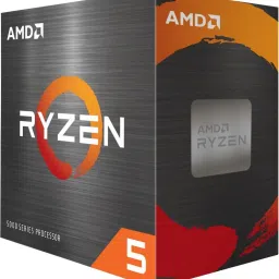 AMD Ryzen 5 5500 3.6 GHz Upto 4.2 GHz AM4 Socket 6 Cores 12 Threads Desktop Processor-64