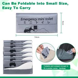 Disposable Urinal Bag, 2 Pack Portable Camping Pee Bags, Travel Pee Bags D118 Urine Bag-image-85