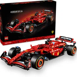 Technic Ferrari SF-24 F1 Car Model Kit for Adults 42207 (1361 Blocks)-11