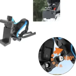 Motor Cycle Heavy Helmet chin Mobile Phone Holders Stands Helmet Mount-image-66