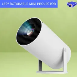 Clairbell Mini HD Projector for Home 4KSupport With Built-in App Netflix/Prime/YouTubeV386 (4500 lm / 1 Speaker / Wireless / Remote Controller) Portable Projector-14